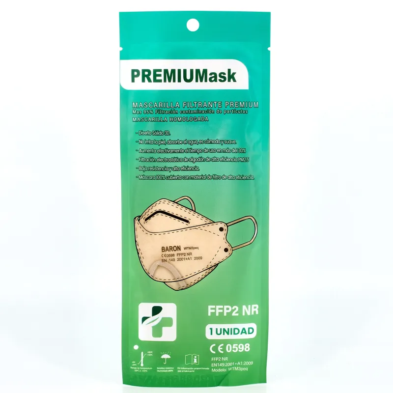 Mascarilla FFP2 Pez Camel, 1 Ud. Mascarilla FFP2 Pez Camel, 1 Ud.