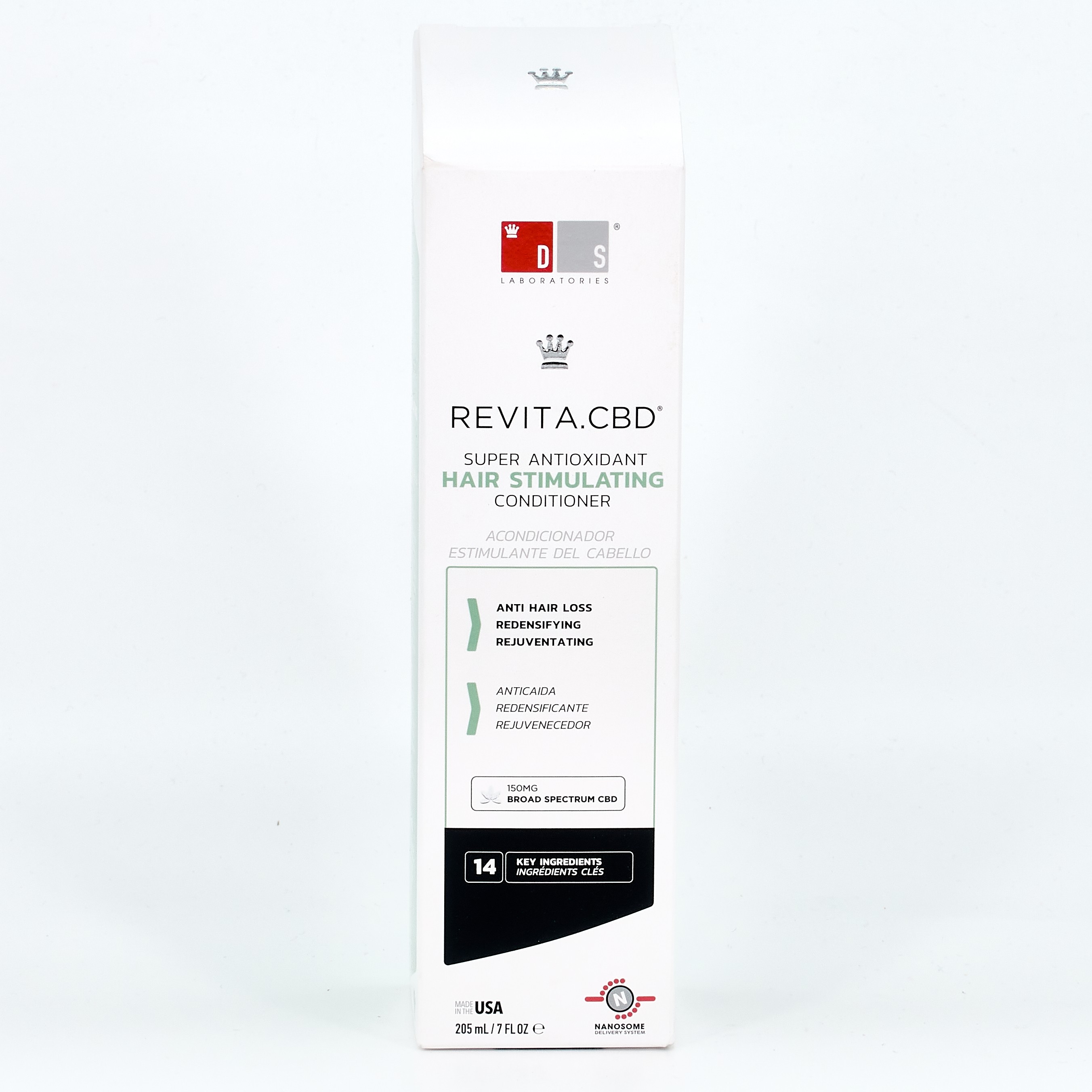 Revita CBD Acondicionador Estimulante Cabello, 205ml.