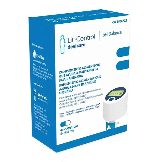 Exeltis LIt-Control pH Balance, 60 cápsulas.