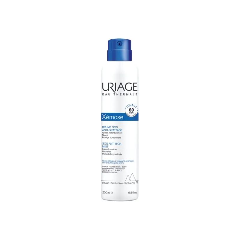 Uriage Xemose Bruma SOS Anti-prurito, 200ml.