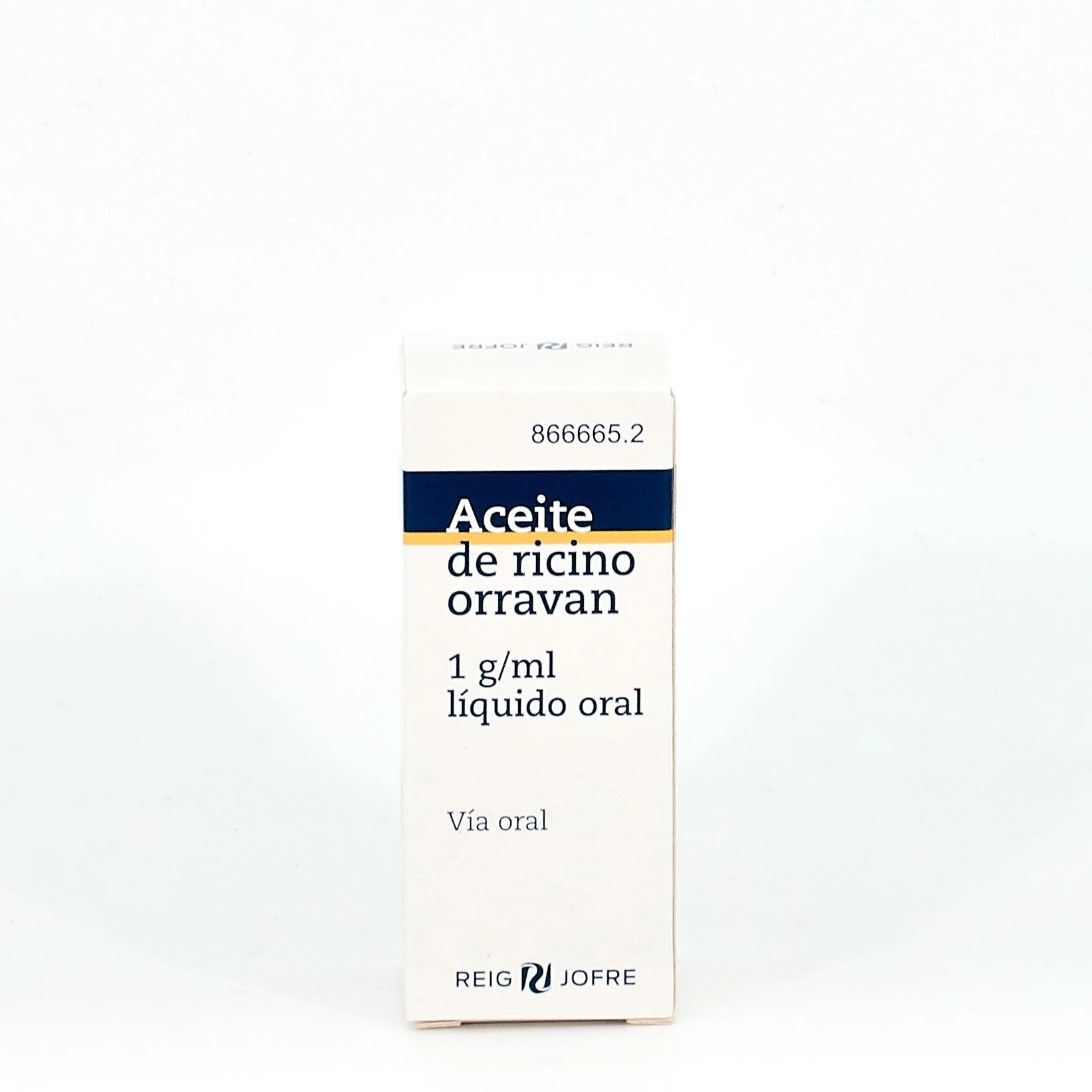 ACEITE RICINO ORRAVAN 1 g/ml LIQUIDO ORAL 1 FRASCO 25 ml