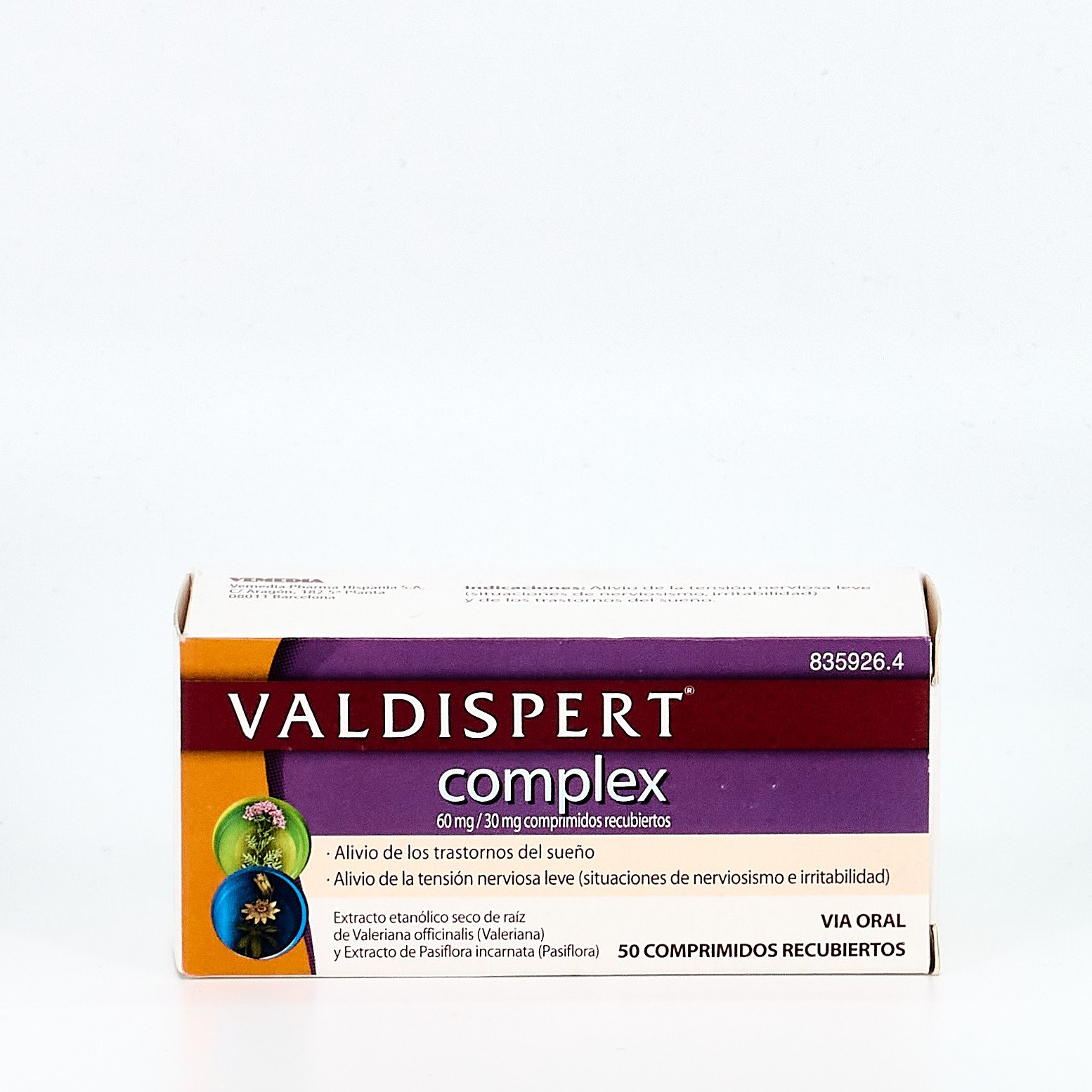 Valdispert complex 50 comprimidos recubiertos