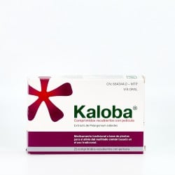 Kaloba 20mg, 21 comprimidos.