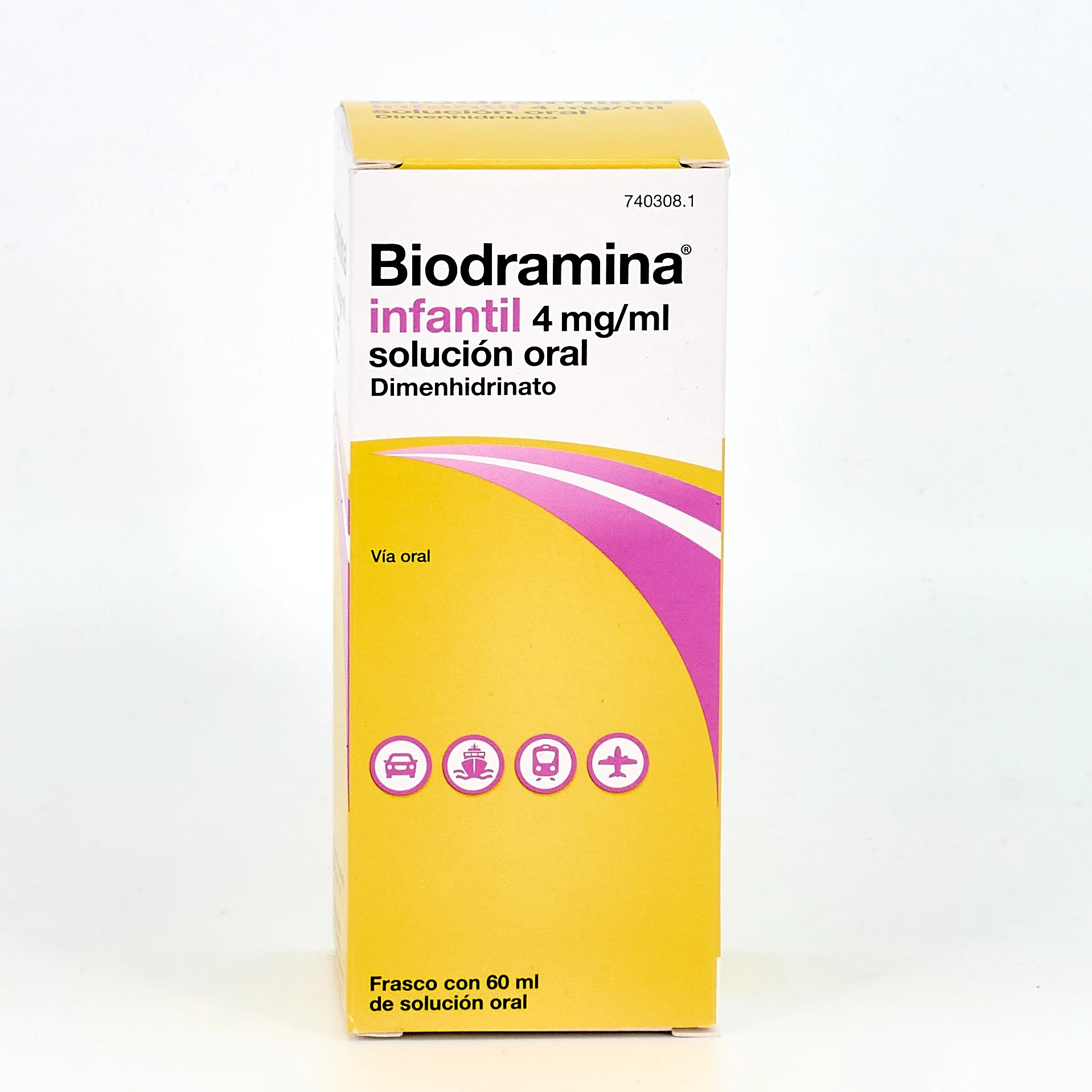Biodramina infantil solución oral