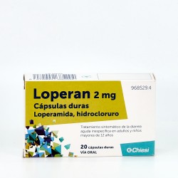 Loperan 2 mg, 20 capsulas.