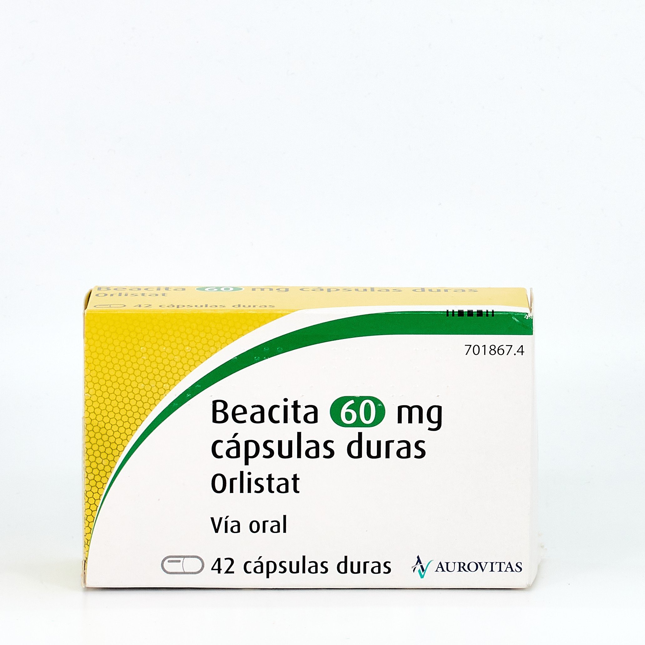 Comprar Beacita 60 mg, 42 cápsulas sin receta