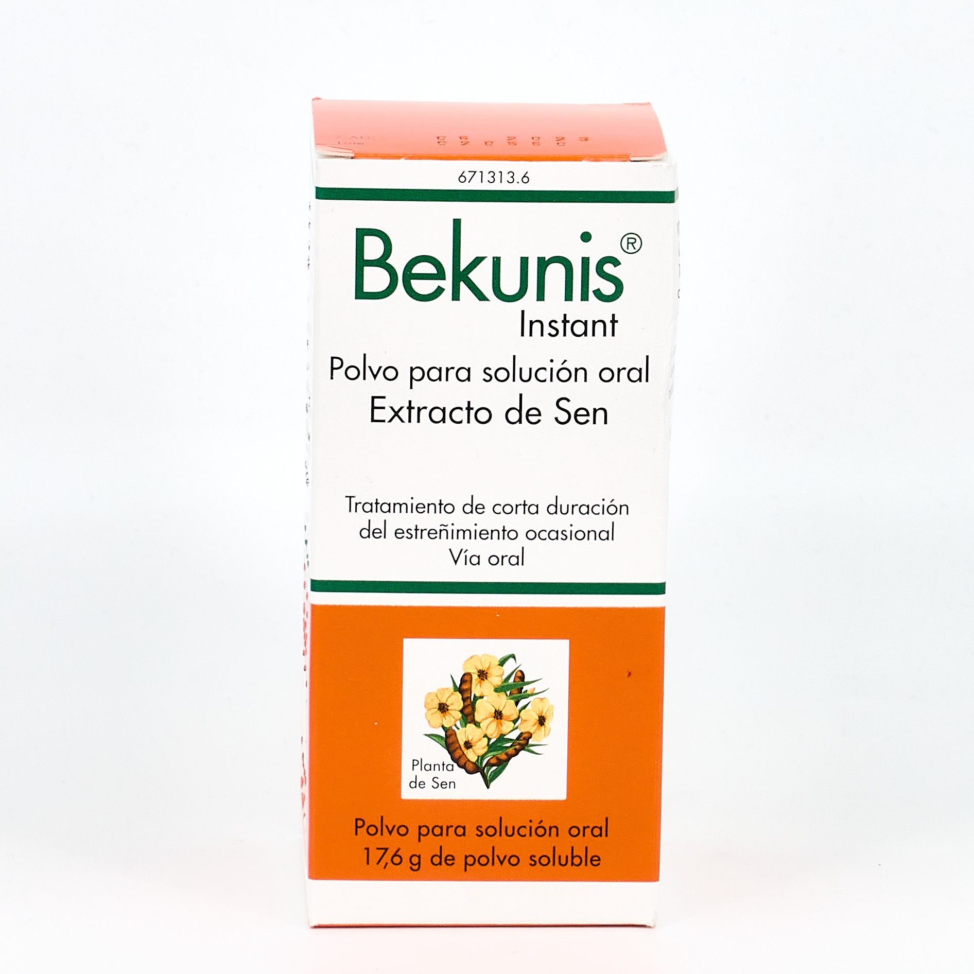 Bekunis instant polvo para solución oral