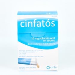 Cinfatos 15 mg, 18 Sobres.