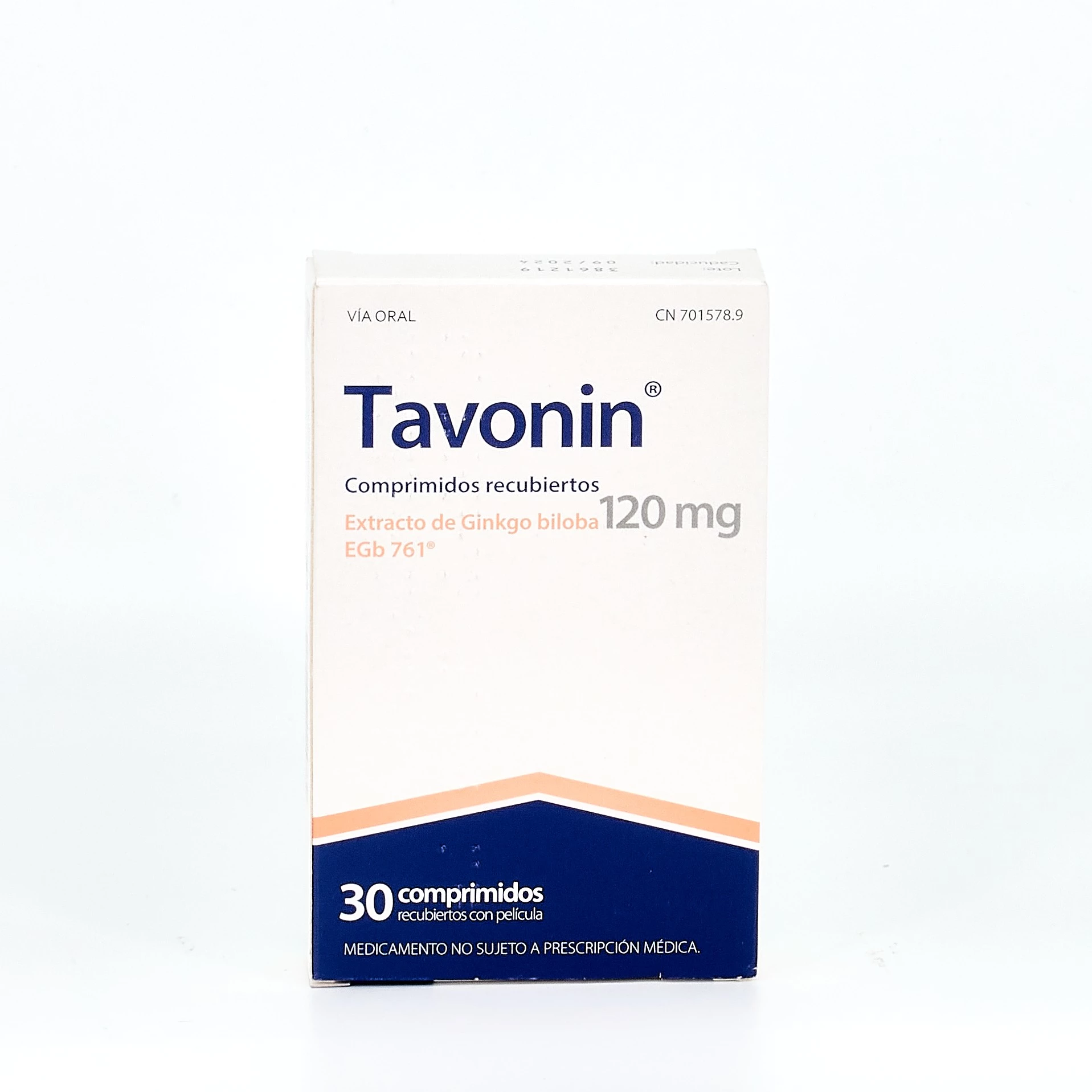 Tavonin 120mg 30 comprimidos