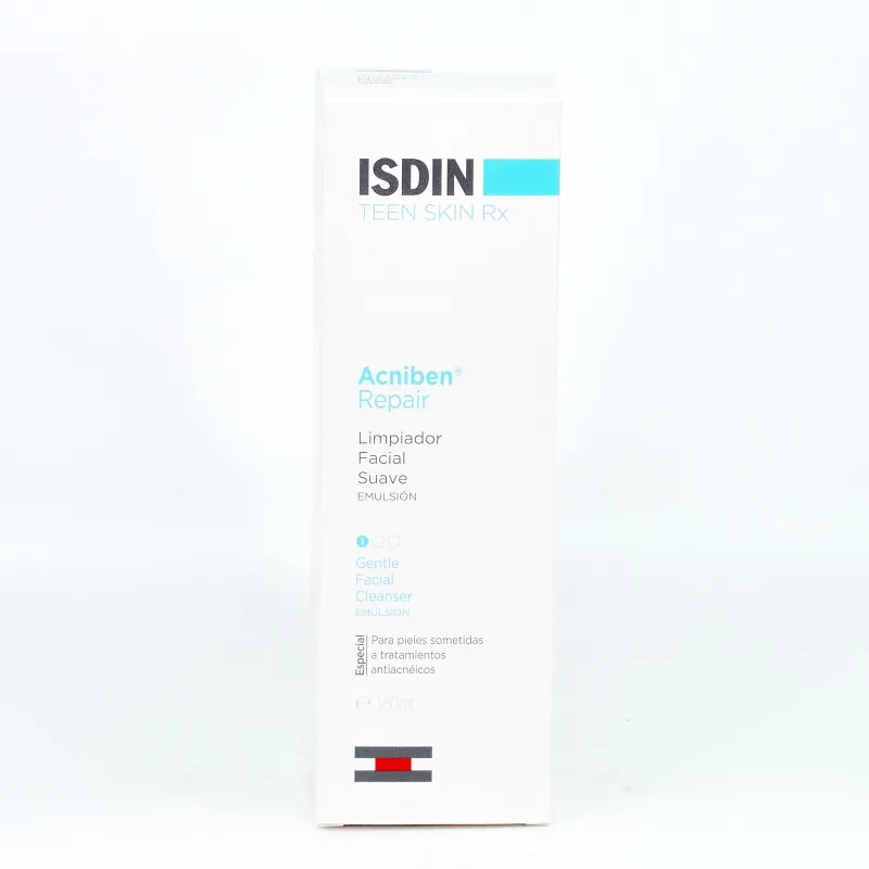Isdin Acniben Repair Limpiador facial, 200ml. Isdin Acniben Repair Limpiador facial, 200ml.