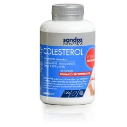 Sandoz Bienestar Colesterol Bote, 120 cápsulas.