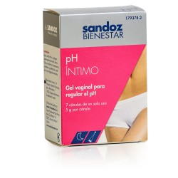 Sandoz BIENESTAR PH ÍNTIMO 5% 5MG 7GLV ES