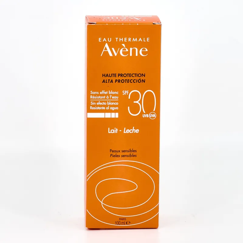 AVENE SOLAR LECHE SPF30, 100ML. AVENE SOLAR LECHE SPF30, 100ML.
