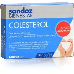 Sandoz Bienestar Colesterol, 30 Cápsulas