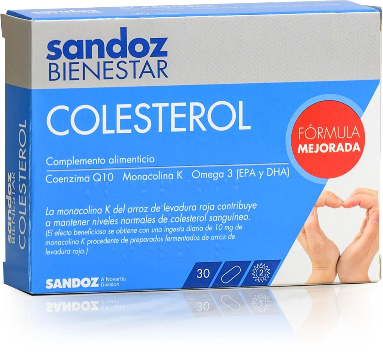 Sandoz Bienestar Colesterol, 30 Cápsulas