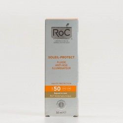 Roc Soleil-Protect Fluido Iluminador Antiedad SPF50+, 50ml