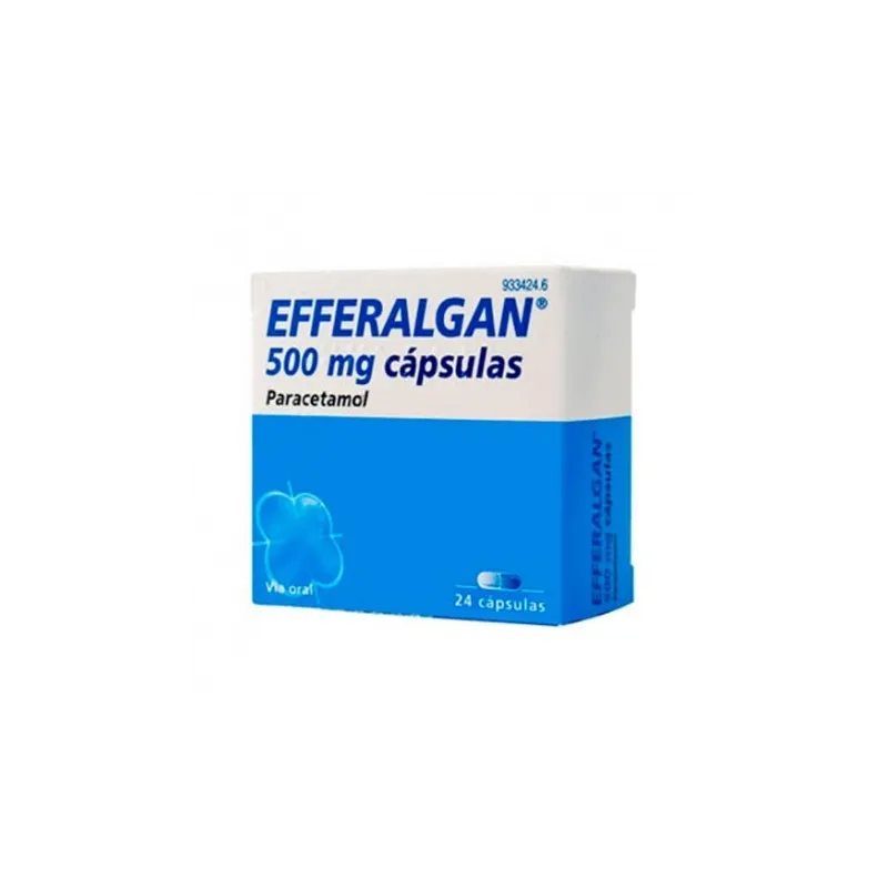 Efferalgan 500 mg, 24 Cápsulas. Efferalgan 500 mg, 24 Cápsulas.