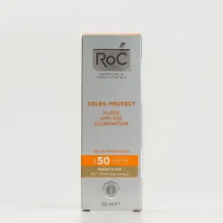 Roc Soleil-Protect Fluido Iluminador Antiedad SPF50+, 50ml Roc Soleil-Protect Fluido Iluminador Antiedad SPF50+, 50ml
