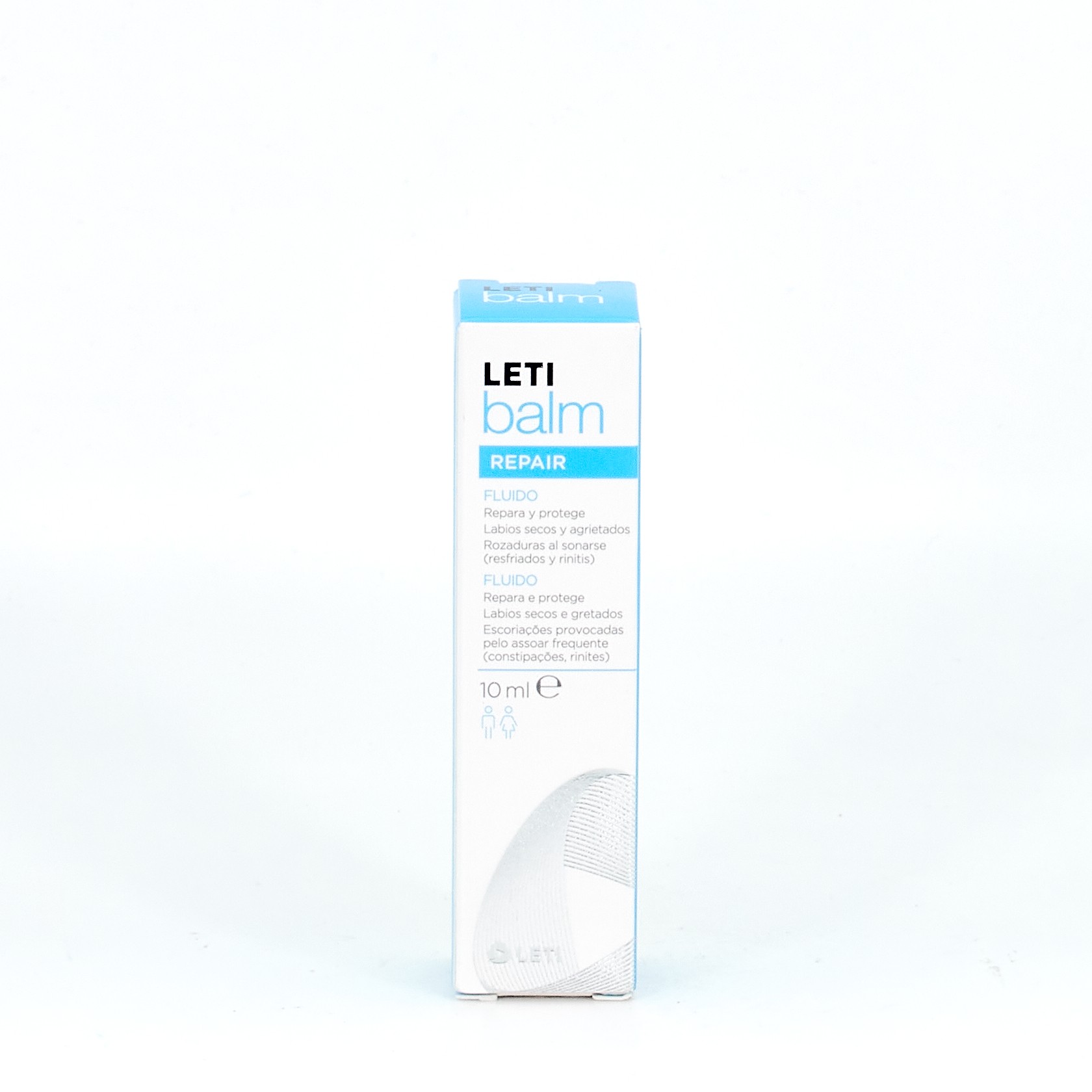 Letibalm Fluido Reparador para nariz y labios, 10ml.