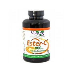 Vbyotics Ester C + Bioflavonoides 1000 mg, 90 Cápsulas