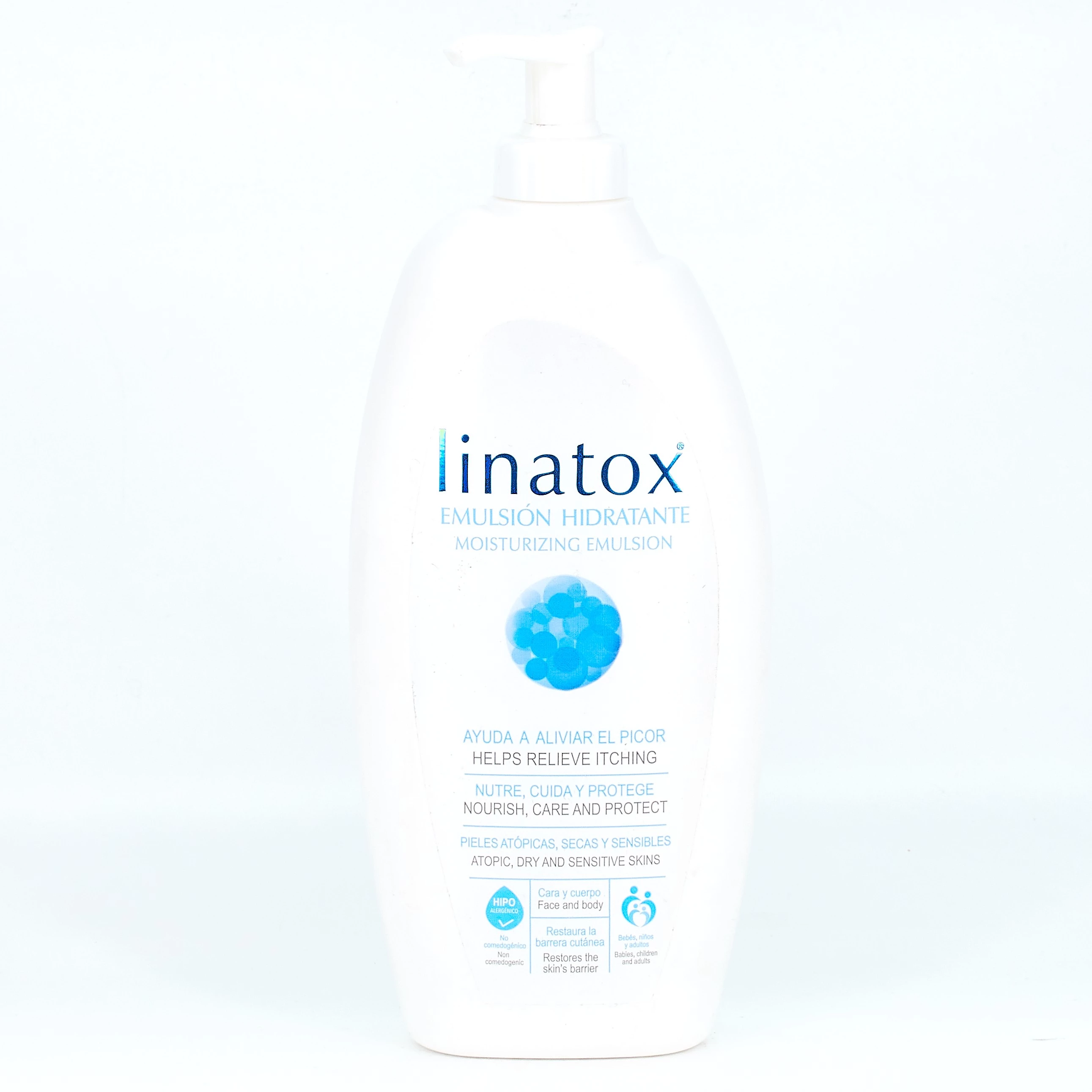 Linatox Emulsión Hidratante, 500ml.