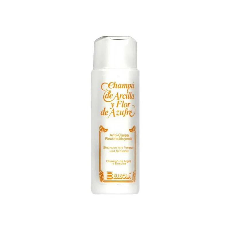 Bellsola Champú de Arcilla y flor de Azufre, 250 cc Cabello sano