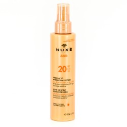 NUXE Sun Leche Corporal y facial Spray SPF20, 150ml.