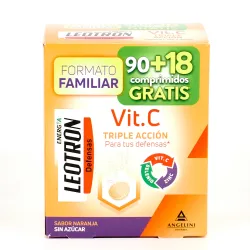 Angelini Leotron Vit. C Triple Acción, 90 +18 comprimidos