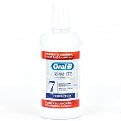 Oral-B 3D White Colutorio Ahorro, 2x500ml.