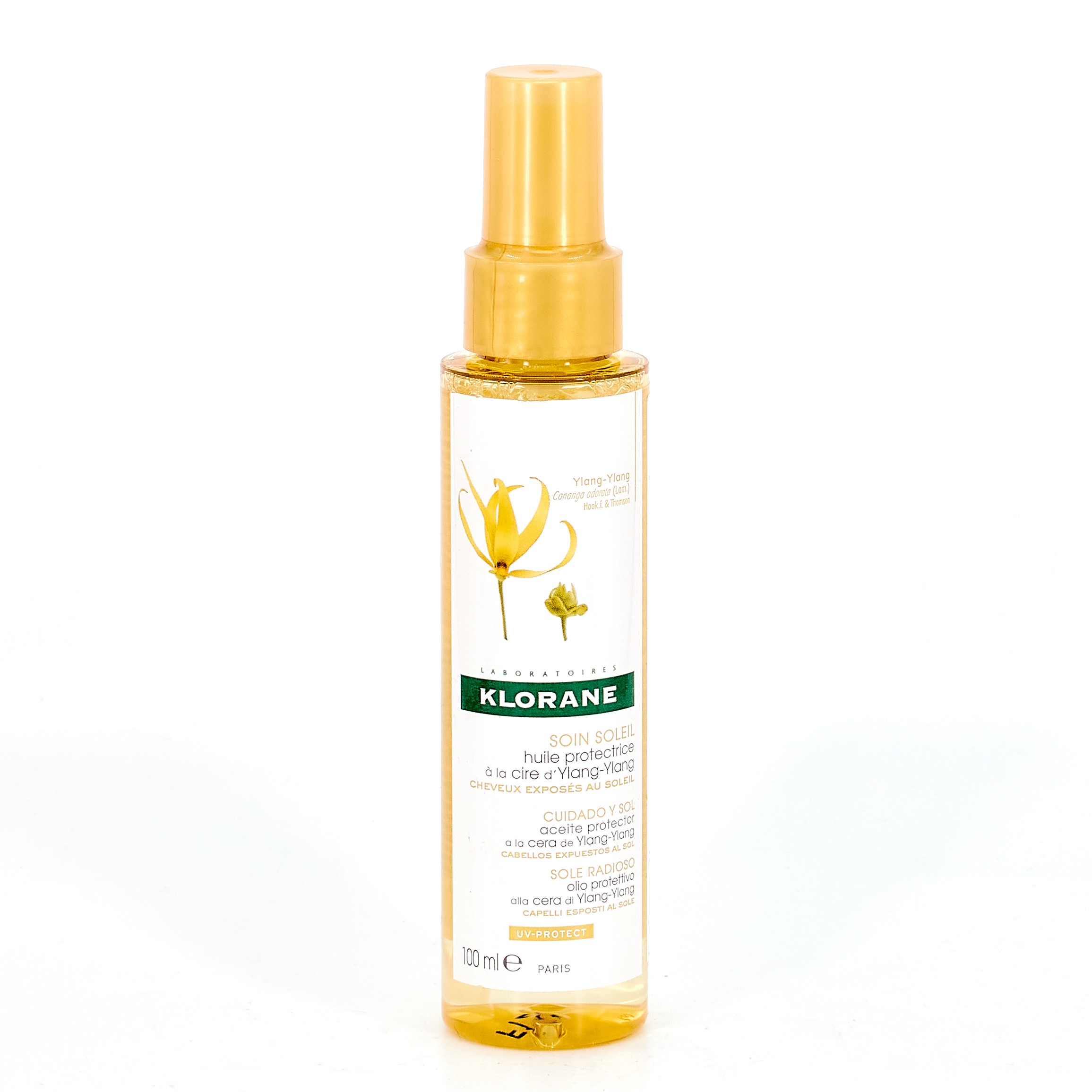 KLORANE ACEITE PROTECTOR CERA DE YLANG YLANG 100 ML