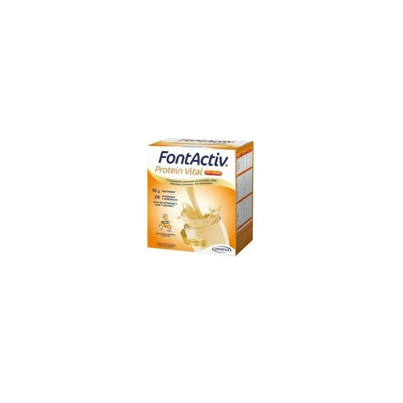 FontActiv Protein Vital Vainilla, 14 Sobres