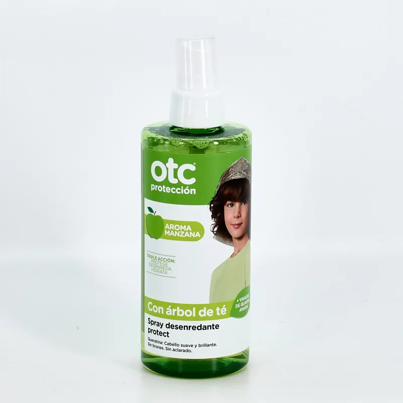otc spray desenredante antipiojos, 250ml