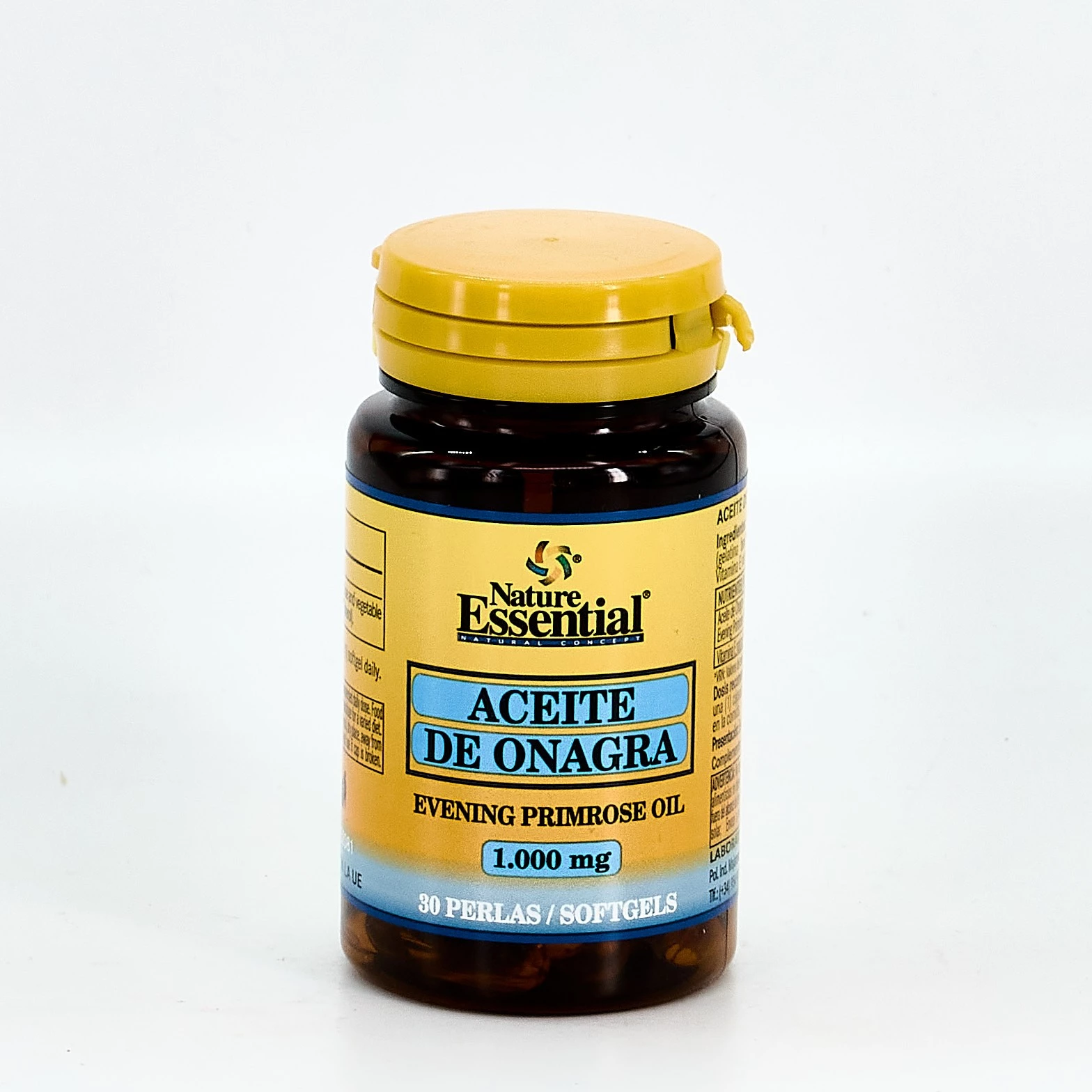 Nature Essential Aceite De Onagra 1000mg, 30 cápsulas