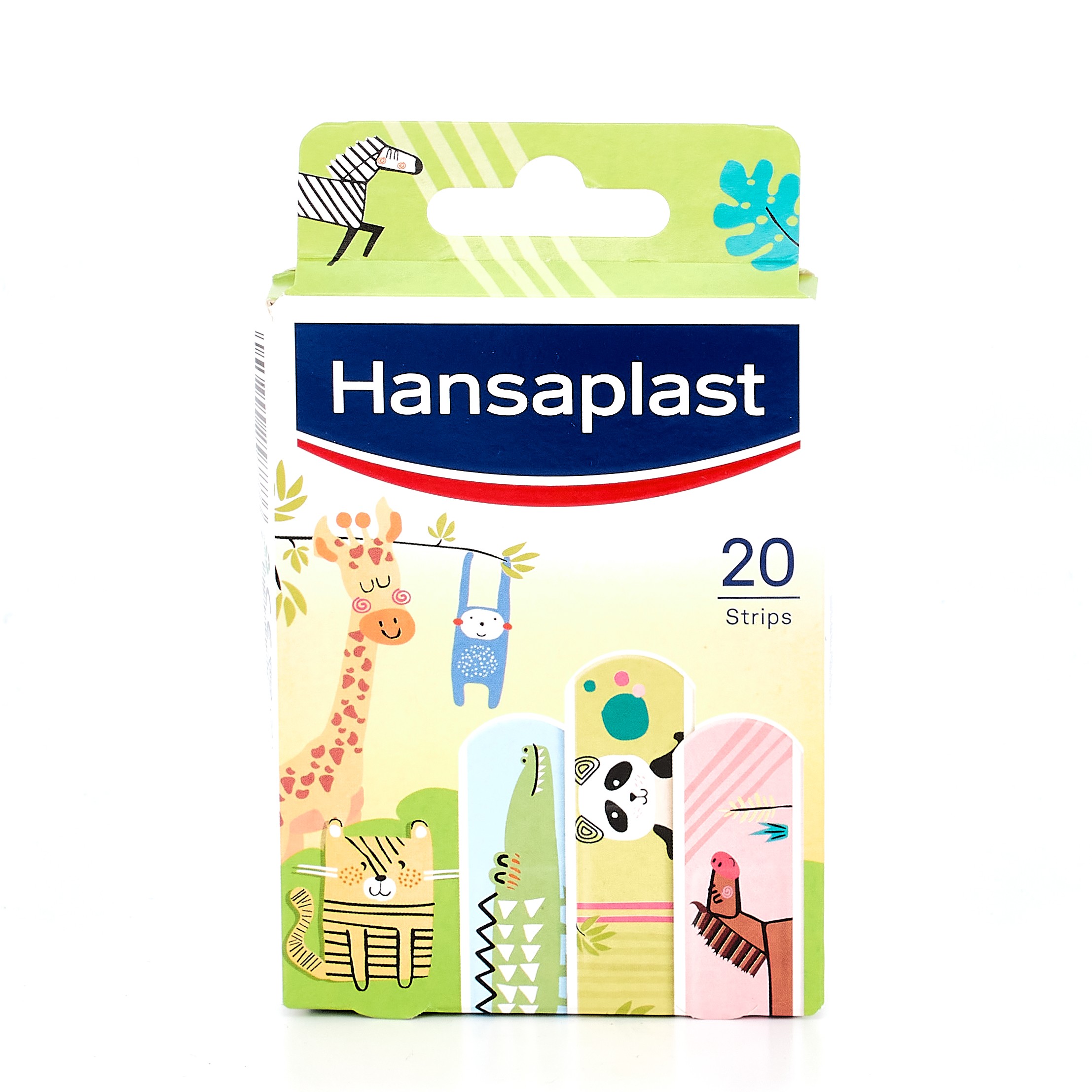 Hansaplast Apósitos Infantiles Animales 19x72 mm, 20 tiritas