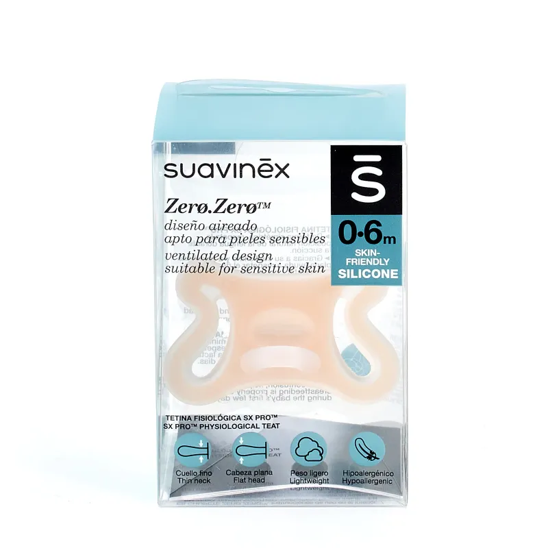 SUAVINEX SX PRO ZERO-ZERO 0 - 6 MESES 1 CHUPETE SUAVINEX SX PRO ZERO-ZERO 0 - 6 MESES 1 CHUPETE