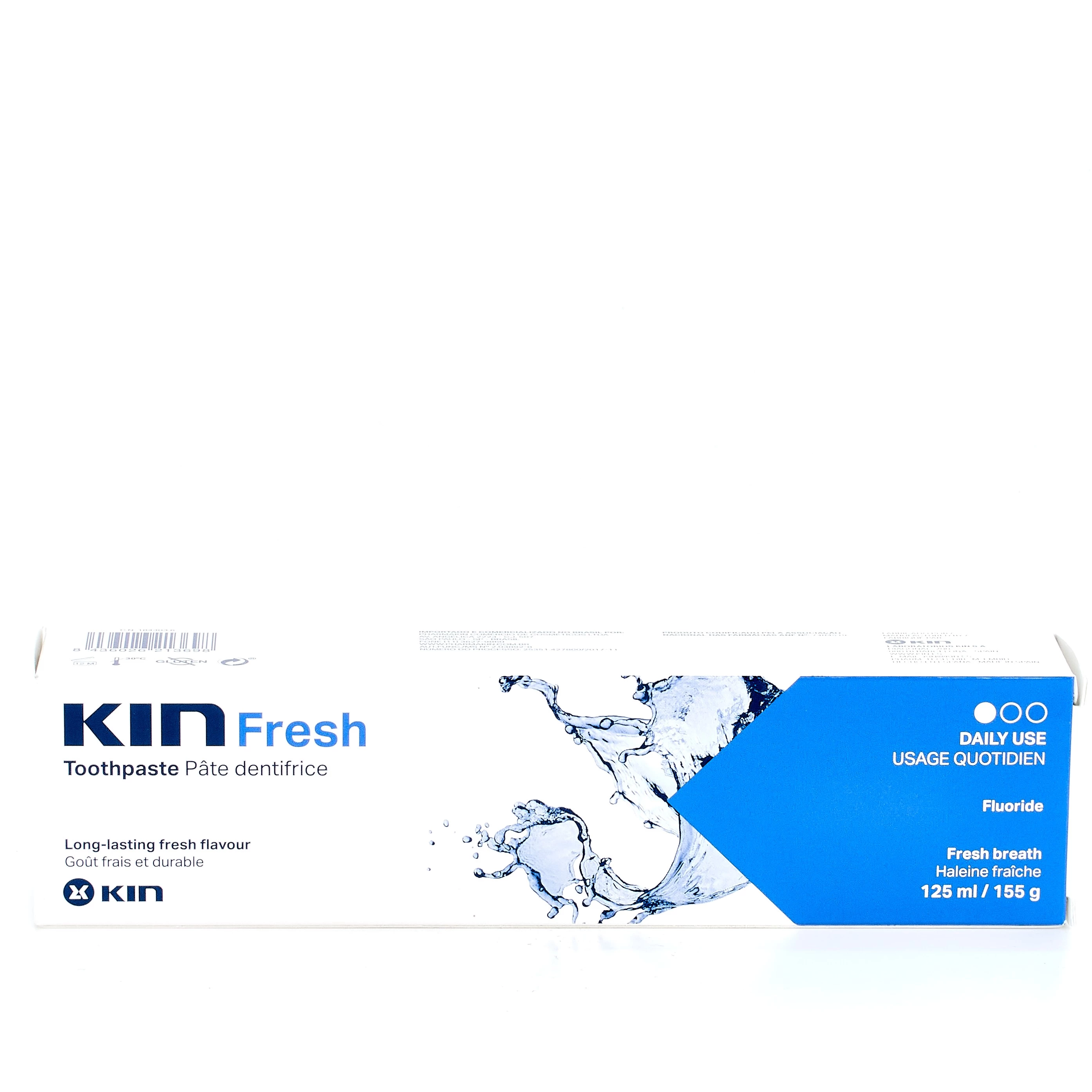 Kin Fresh Pasta Dentifrica Aliento Fresco, 125ml.