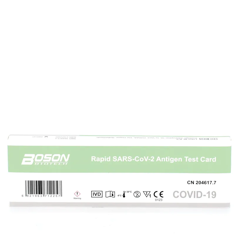 Test Antígenos SARS-COV-2 Autodiagnostico Boson Test Antígenos SARS-COV-2 Autodiagnostico Boson