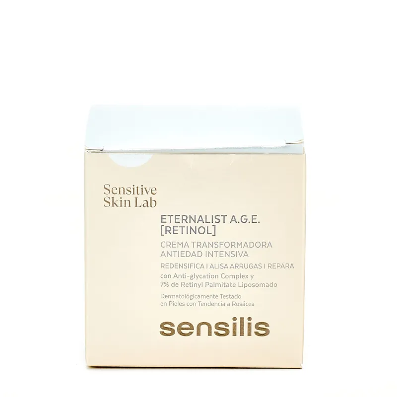 Sensilis Eternalist A.G.E Retinol Crema Antiedad Intensiva, 50 ml