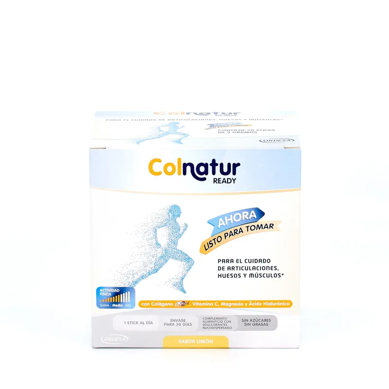 COLNATUR READY 30 STICKS 3 G SABOR LIMON COLNATUR READY 30 STICKS 3 G SABOR LIMON