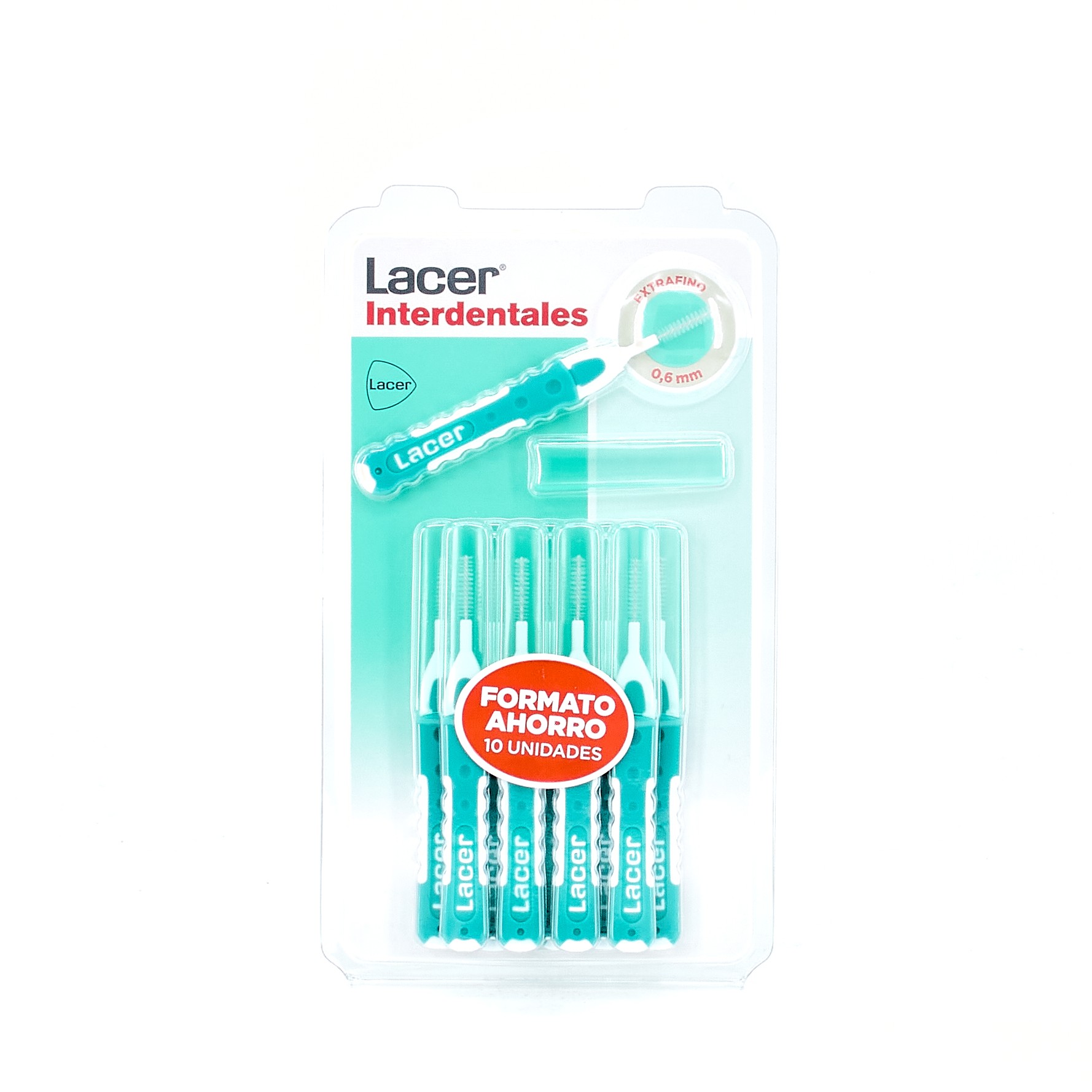 Lacer Interdental Extrafino Recto, 10U.