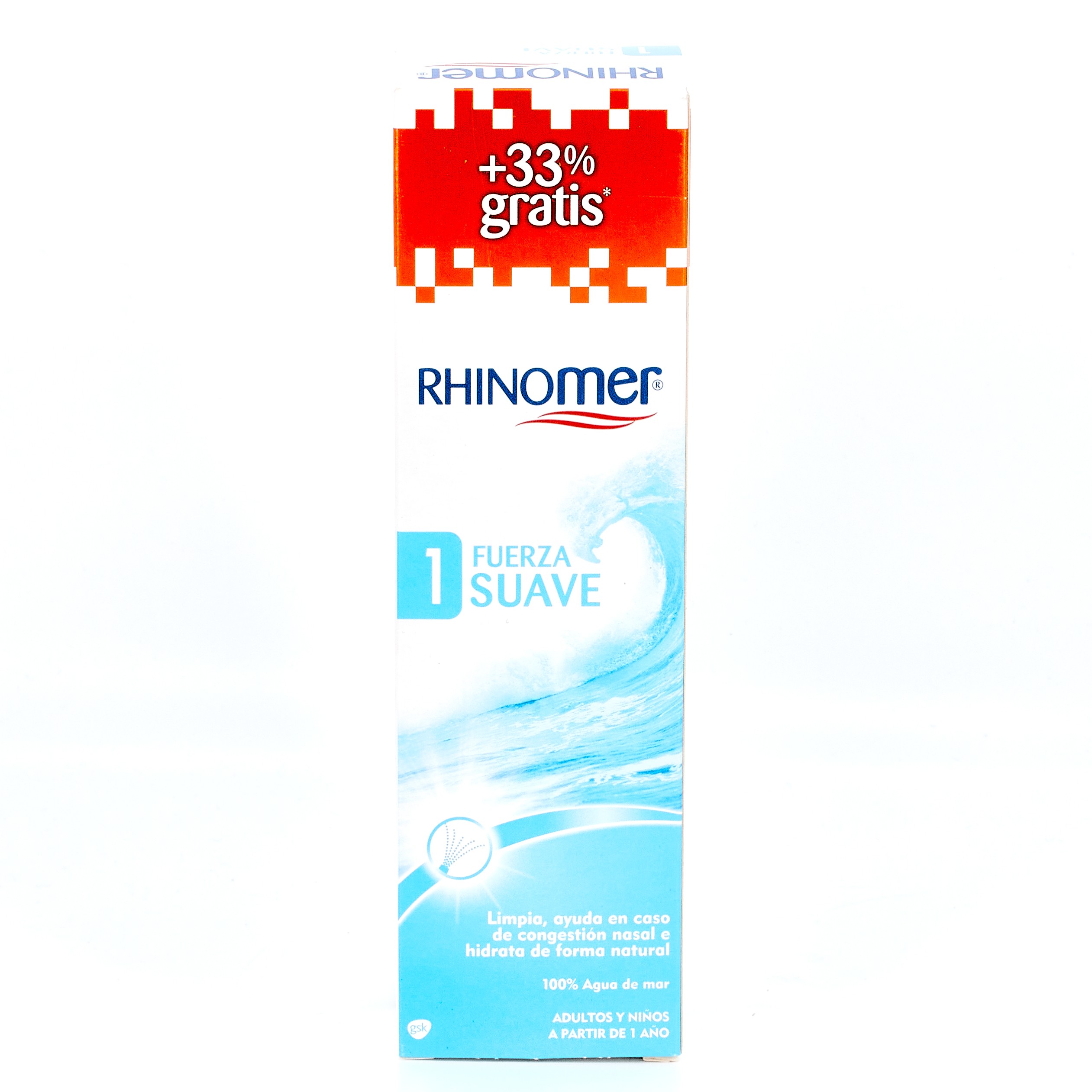 Rhinomer Fuerza 2 Medio 135ml + 45ml - Gsk