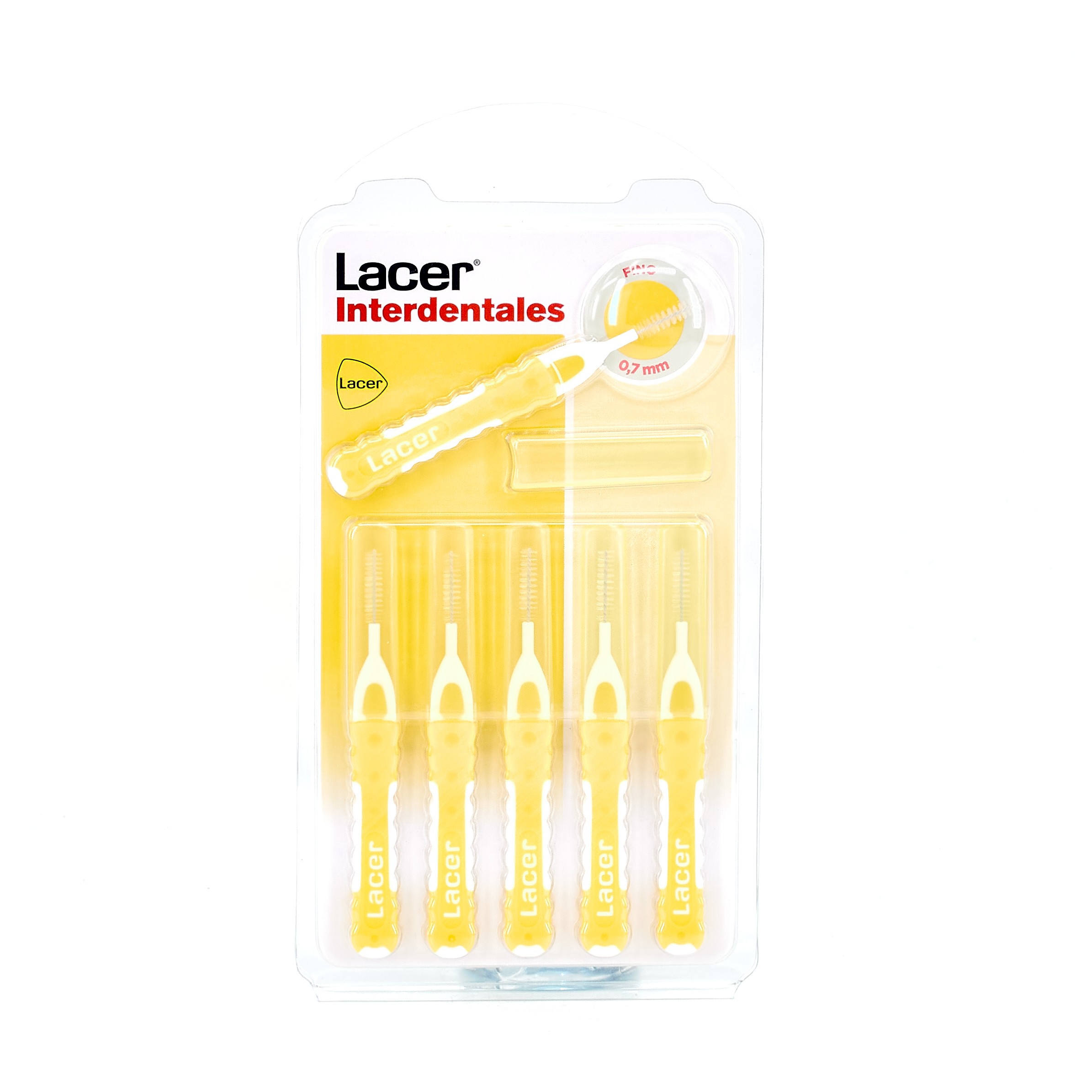 Lacer Interdental recto fino, 6uds.