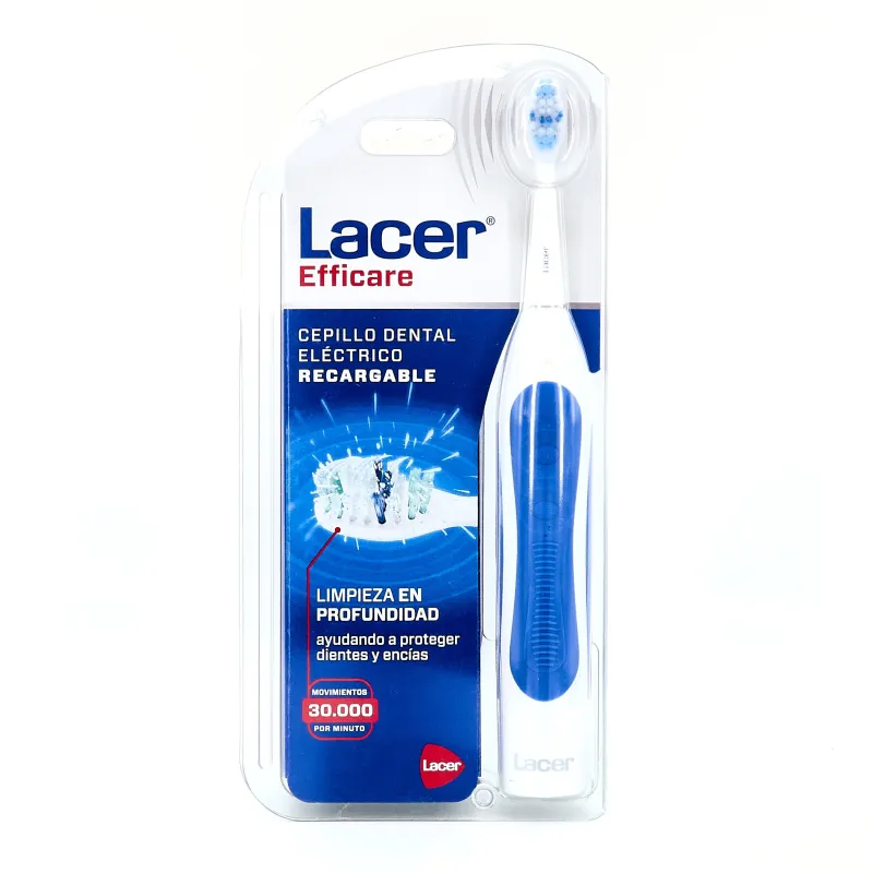 Lacer Efficare Cepillo dental eléctrico recargable, 1 unidad Lacer Efficare Cepillo dental eléctrico recargable, 1 unidad