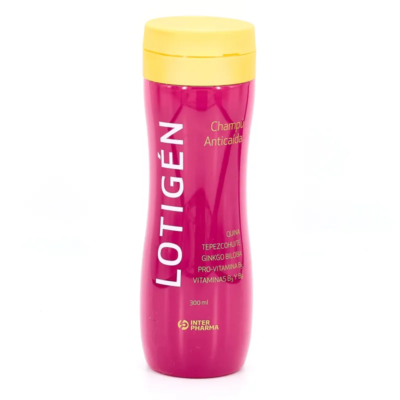 Lotigén Champú anticaída, 300ml. Lotigén Champú anticaída, 300ml.