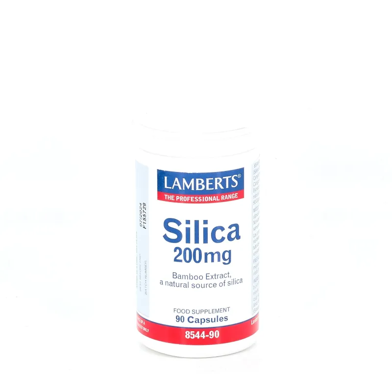 LAMBERTS Silicio 200mg, 90 cápsulas. LAMBERTS Silicio 200mg, 90 cápsulas.