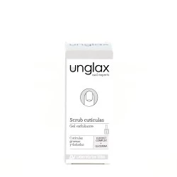 Unglax Scrub cutículas gel exfoliante, 10 ml