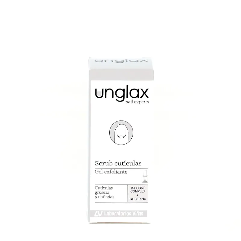 Unglax Scrub cutículas gel exfoliante, 10 ml Unglax Scrub cutículas gel exfoliante, 10 ml