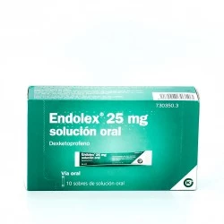 ENDOLEX 25MG 10 SOBRES LIMON