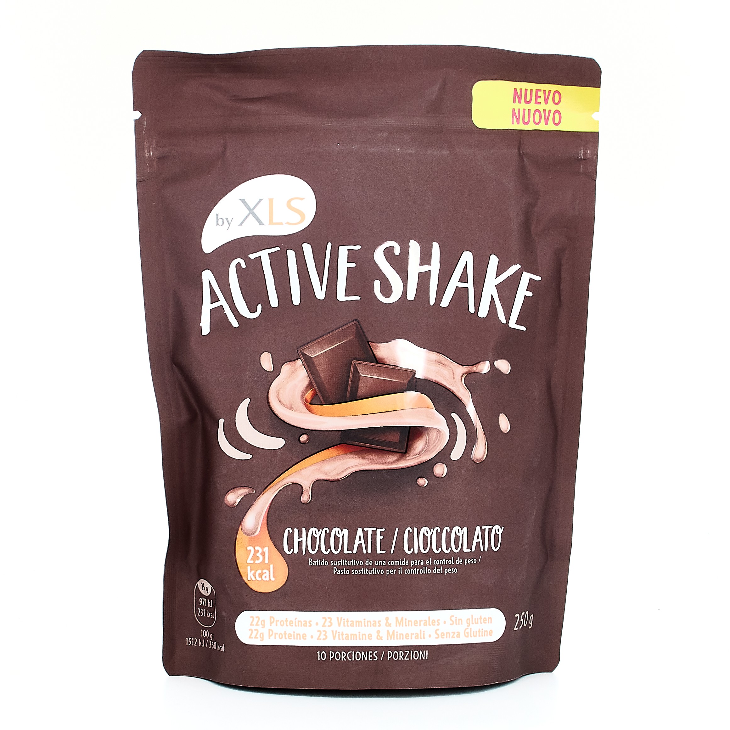 XLS ACTIVE SHAKE SABOR CHOCOLATE 250 G