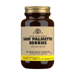 0-NO Eliminar Solgar Sabal saw palmeto berries, 100 cápsulas vegetales